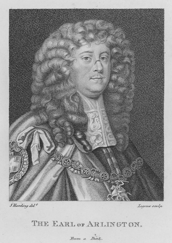 Earl of Arlington (kaiverrus) tekijältä S. (after) Harding