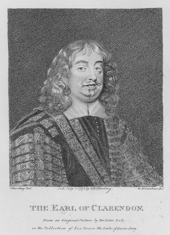 Earl of Clarendon (kaiverrus) tekijältä S. (after) Harding