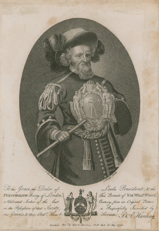 Sir William Wood, kuuluisa jousiampuja tekijältä S. Harding