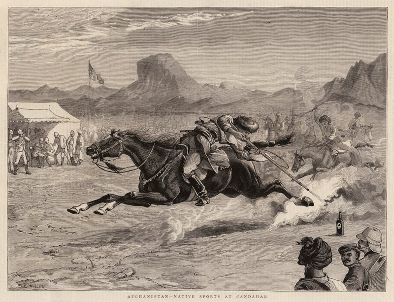 Afganistan, Native Sports Candaharissa tekijältä Samuel Edmund Waller