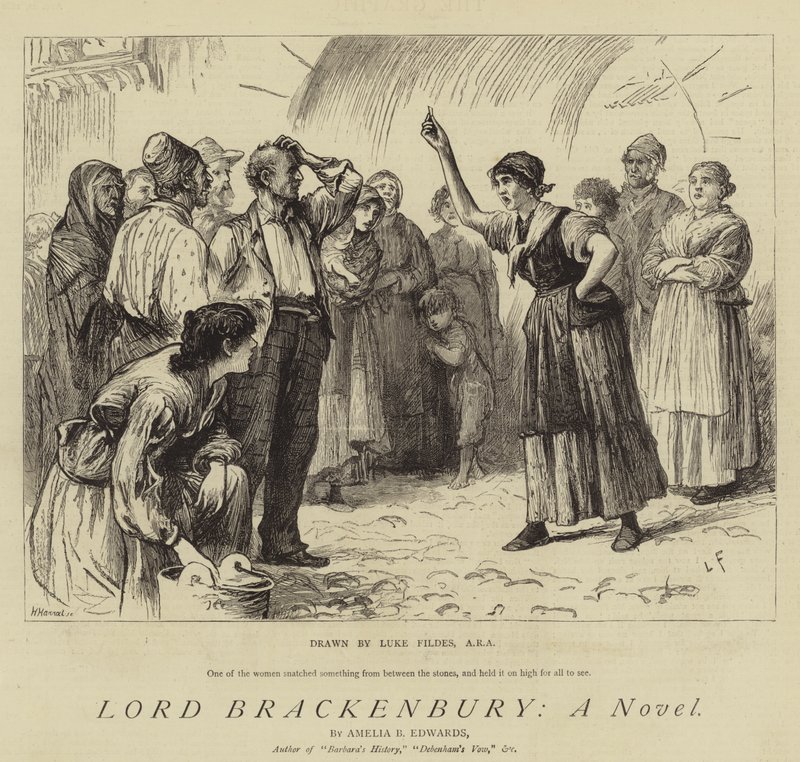 Lord Brackenbury, romaani tekijältä Samuel Luke Fildes