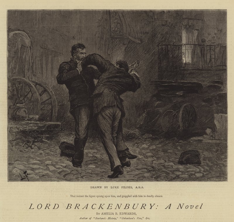 Lord Brackenbury, romaani tekijältä Samuel Luke Fildes