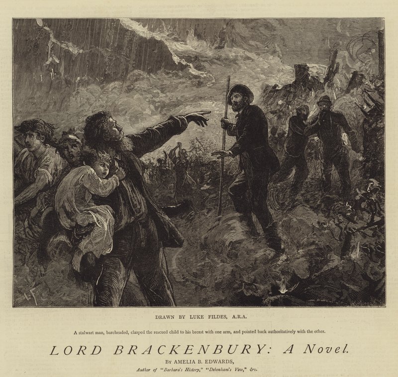 Lord Brackenbury, romaani tekijältä Samuel Luke Fildes