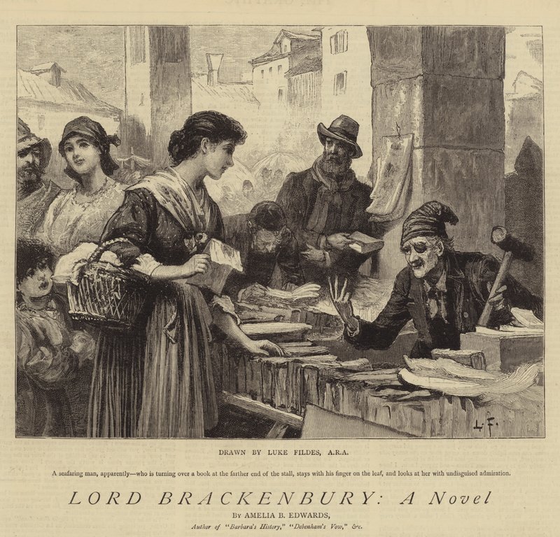 Lord Brackenbury, romaani tekijältä Samuel Luke Fildes