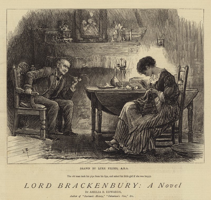 Lord Brackenbury, romaani tekijältä Samuel Luke Fildes