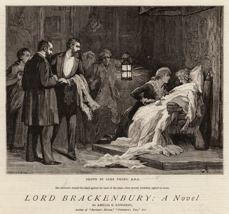 Lord Brackenbury, romaani tekijältä Samuel Luke Fildes