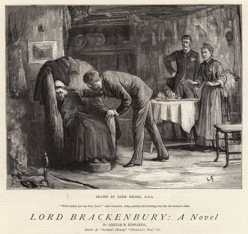 Lord Brackenbury, romaani tekijältä Samuel Luke Fildes