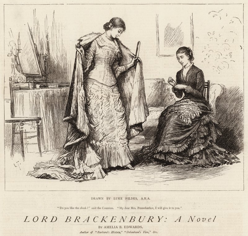 Lord Brackenbury, romaani tekijältä Samuel Luke Fildes