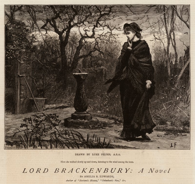 Lord Brackenbury, romaani tekijältä Samuel Luke Fildes