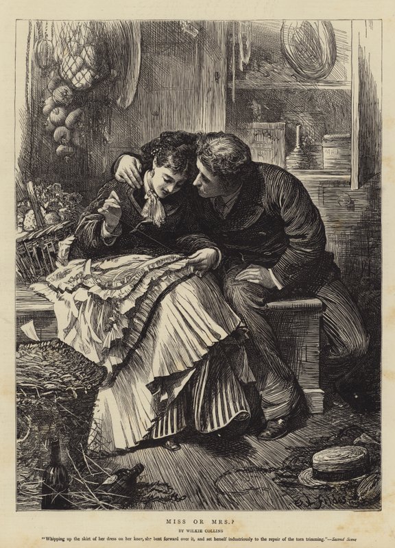 Neiti tai rouva tekijältä Samuel Luke Fildes