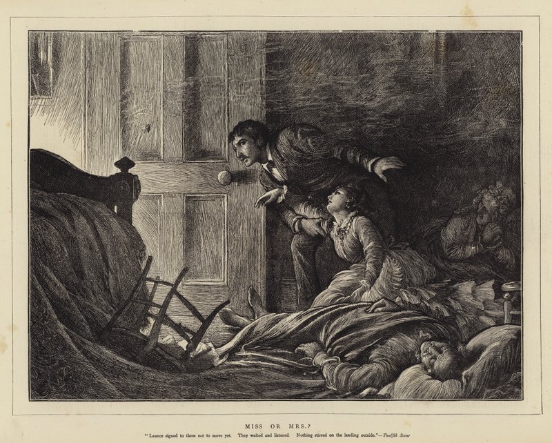 Neiti tai rouva tekijältä Samuel Luke Fildes