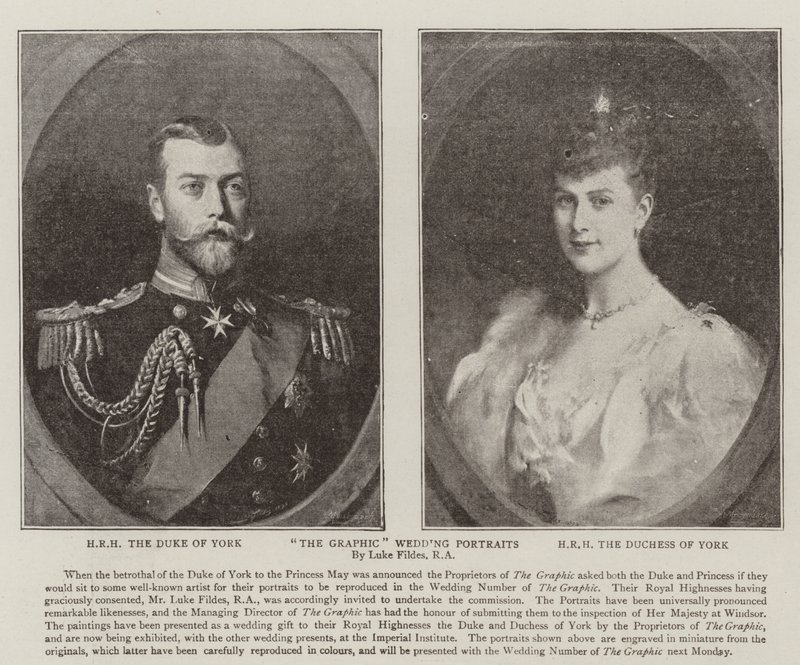 Graafiset häämuotokuvat tekijältä Samuel Luke Fildes