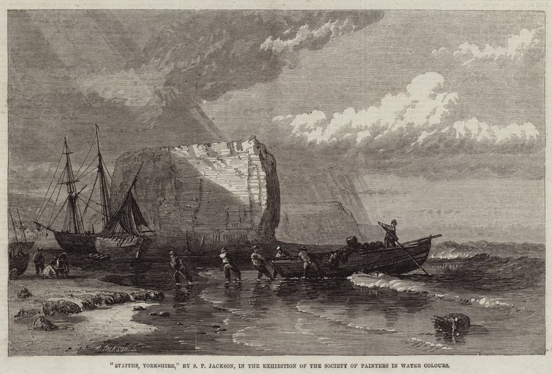 Staithes, Yorkshire tekijältä Samuel Phillips Jackson