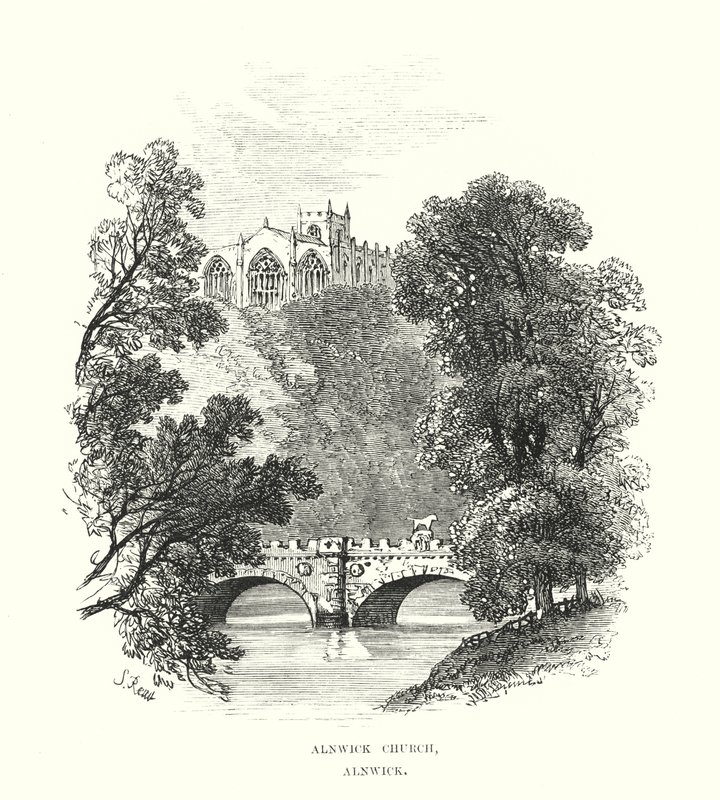 Alnwickin kirkko, Alnwick tekijältä Samuel Read