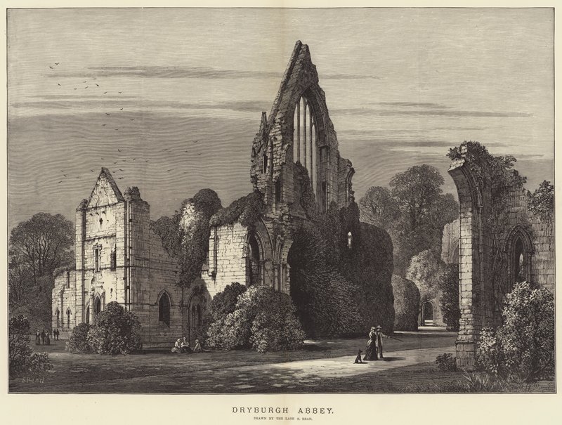 Dryburgh Abbey tekijältä Samuel Read
