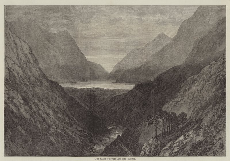 Loch Maree, Dingwall ja Skye Railway tekijältä Samuel Read