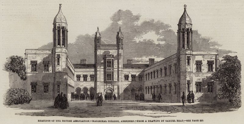 British Associationin kokoukset, Marischal College, Aberdeen tekijältä Samuel Read