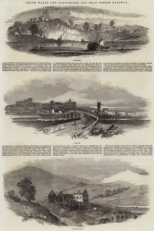 Etelä-Wales ja Gloucester ja Dean Forest Railway tekijältä Samuel Read