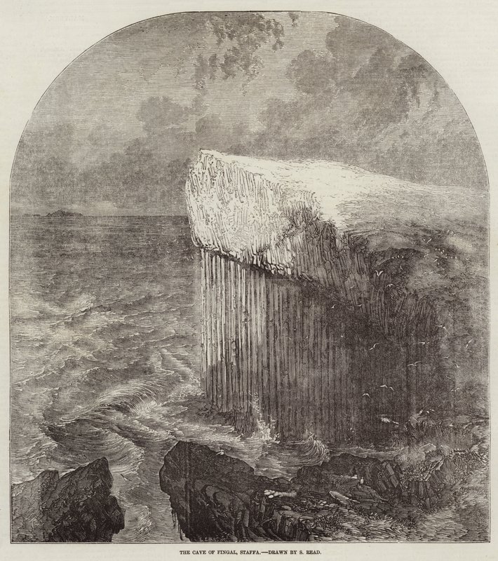 Fingalin luola, Staffa tekijältä Samuel Read