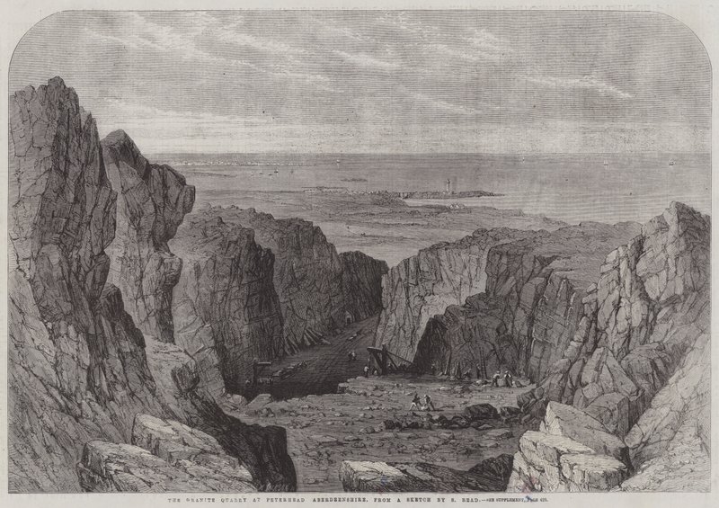 Peterheadin graniittilouhos, Aberdeenshire tekijältä Samuel Read
