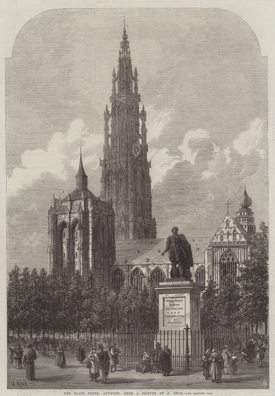 Place Verte, Antwerpen tekijältä Samuel Read