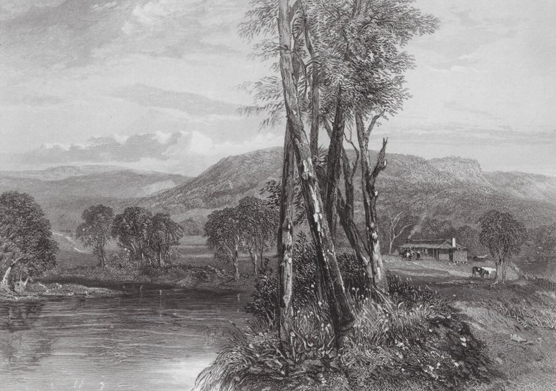 Australia: Goulburnilla, Victoria (kaiverrus). tekijältä Samuel (after) Prout