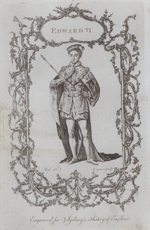 Edward VI (kaiverrus) tekijältä Samuel (after) Wale