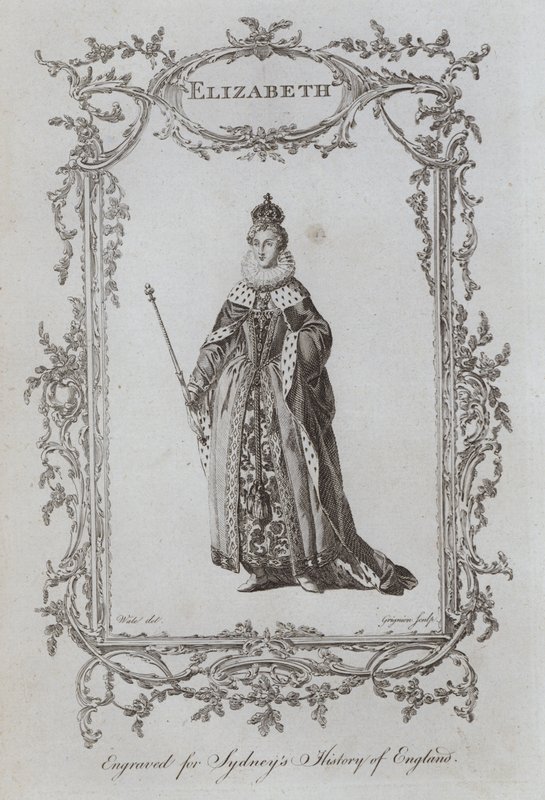 Elizabeth (kaiverrus) tekijältä Samuel (after) Wale
