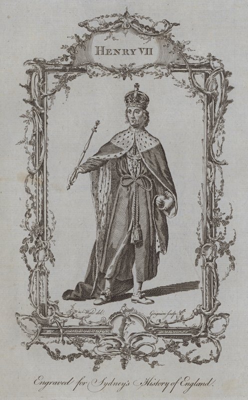 Henry VII (kaiverrus) tekijältä Samuel (after) Wale