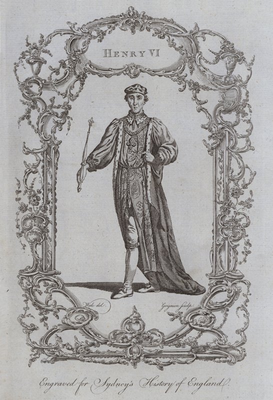 Henrik VI (kaiverrus) tekijältä Samuel (after) Wale
