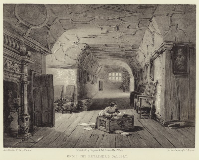 Knole, The Retainers Gallery tekijältä Samuel A. Rayner