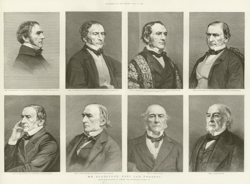 Herra Gladstone, menneisyys ja nykyisyys tekijältä Samuel A. Walker