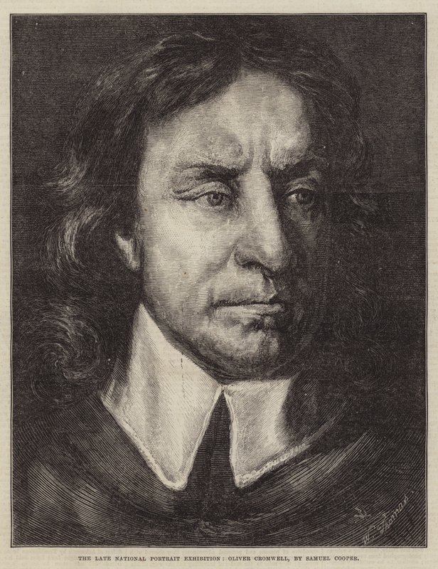 Myöhäinen kansallinen muotokuvanäyttely, Oliver Cromwell tekijältä Samuel Cooper