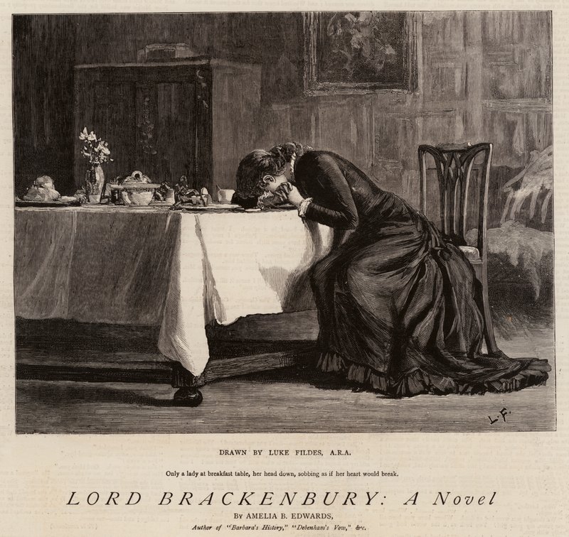Lord Brackenbury, romaani tekijältä Samuel Luke Fildes