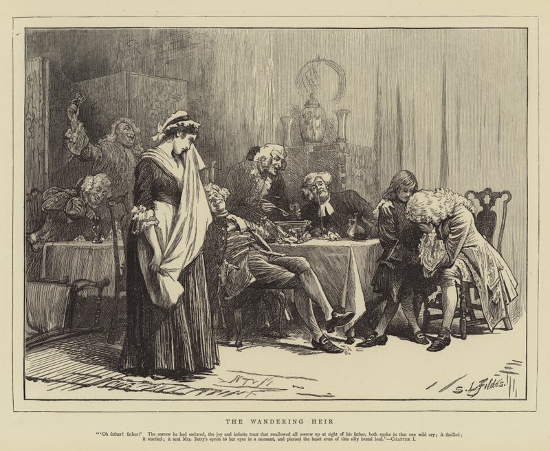 Vaeltava perillinen tekijältä Samuel Luke Fildes