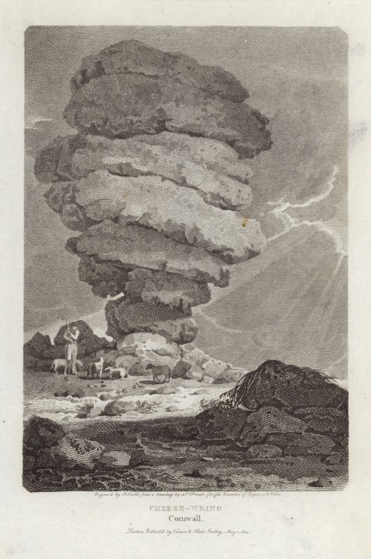 Cheese-Wring, Cornwall tekijältä Samuel Prout