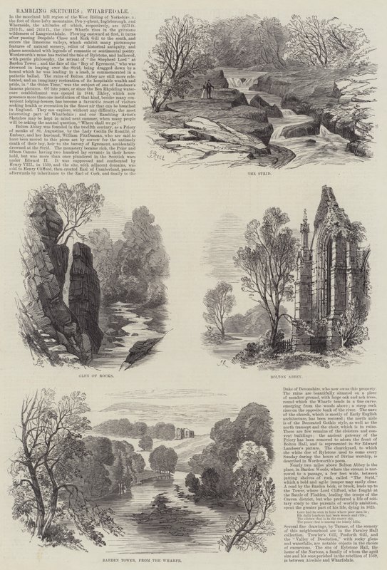 Rambling Sketches, Wharfedale tekijältä Samuel Read