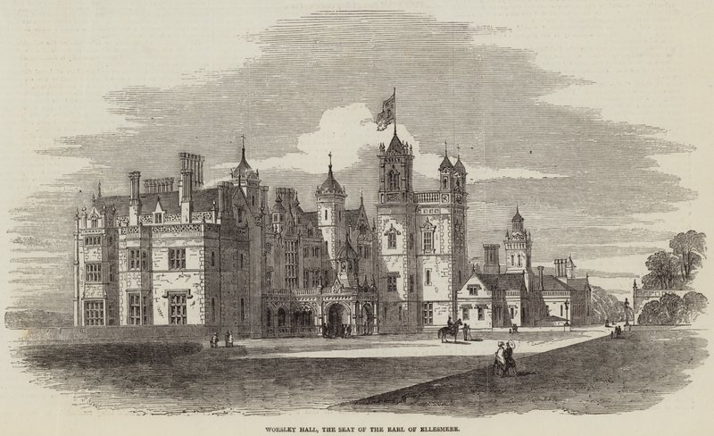Worsley Hall, Ellesmeren jaarlin istuin tekijältä Samuel Read