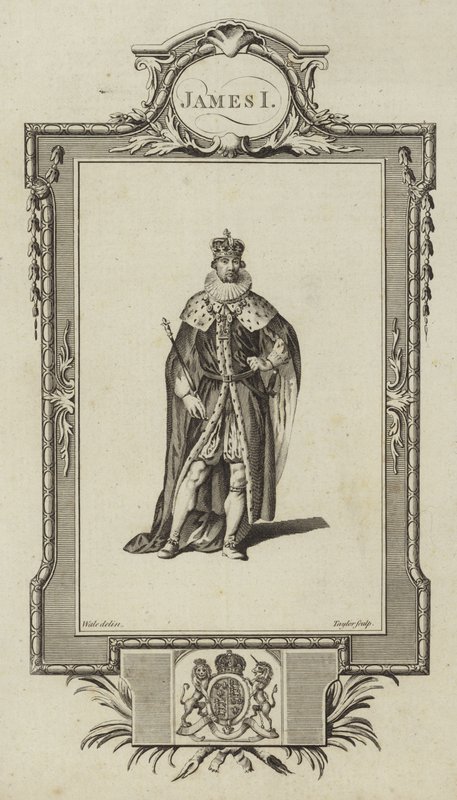James I:n muotokuva tekijältä Samuel Wale