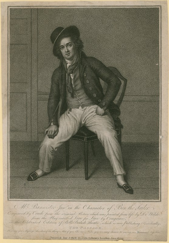 Herra Bannister junior Ben the Sailor -hahmossa tekijältä Samuel de Wilde