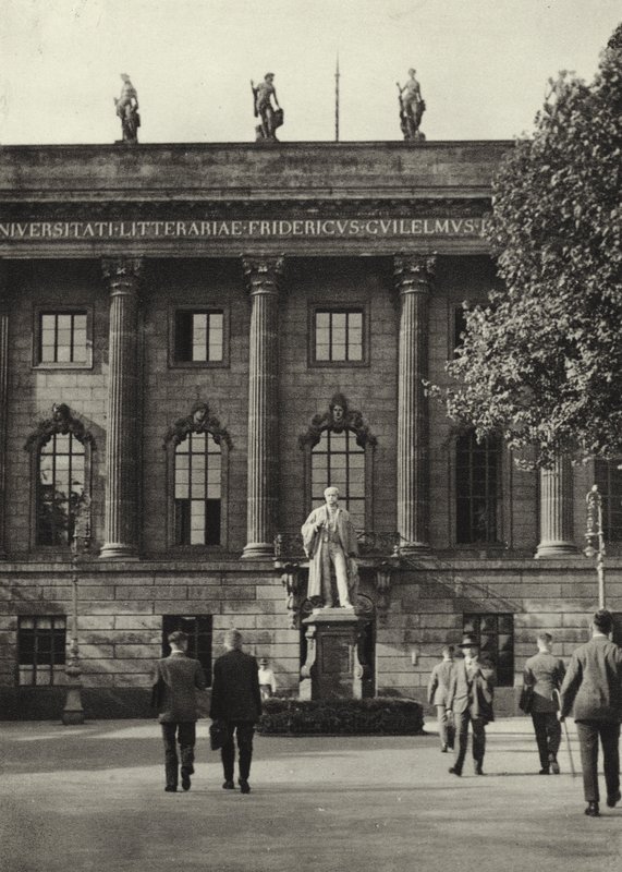 Berliini: Universitat; Yliopisto (m/w kuva) tekijältä Sasha Stone