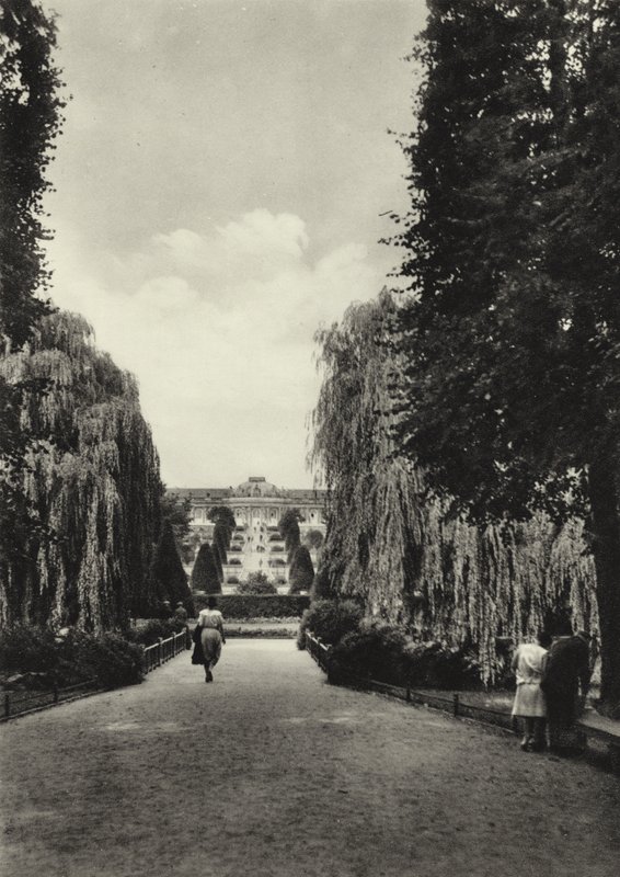 Potsdam, Sanssoucin terassit; Sanssoucin terassit (m/w kuva) tekijältä Sasha Stone