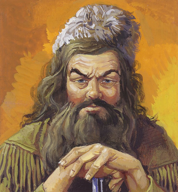 Daniel Boone (guassi paperille) tekijältä Severino Baraldi