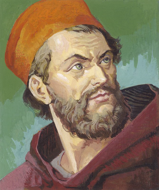 Marco Polo (guassi paperille) tekijältä Severino Baraldi