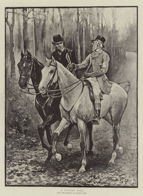 Salainen vitsi tekijältä Sidney Paget