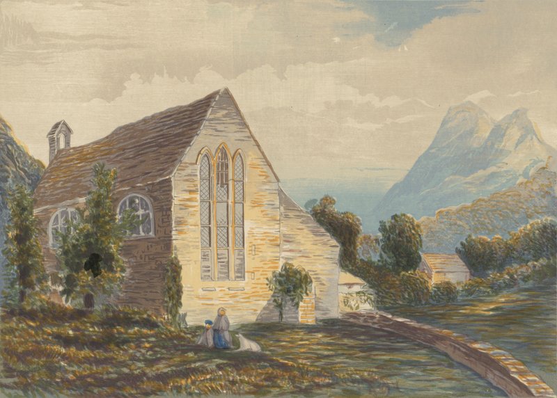St Mary, Beddgelert, Carnarvonshire tekijältä Sidney Corner