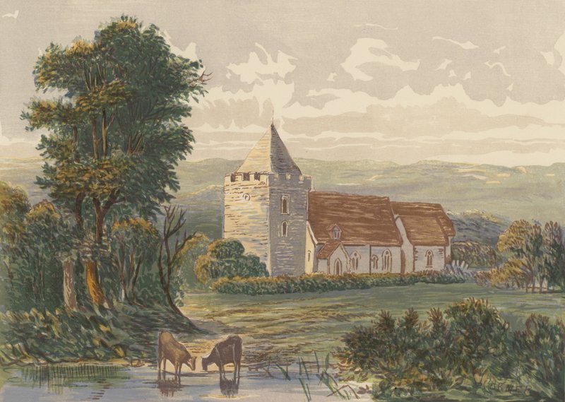 St Nicholas, Leeds, Kent tekijältä Sidney Corner