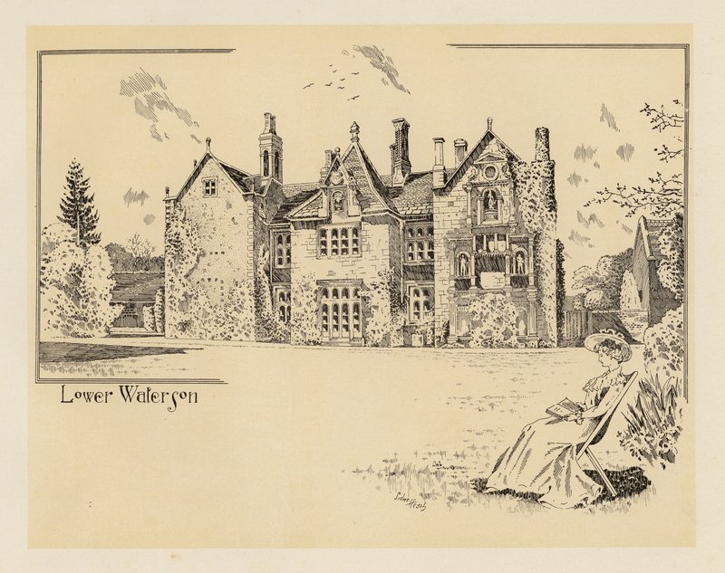 Dorset: Waterson (litografia) tekijältä Sidney Heath