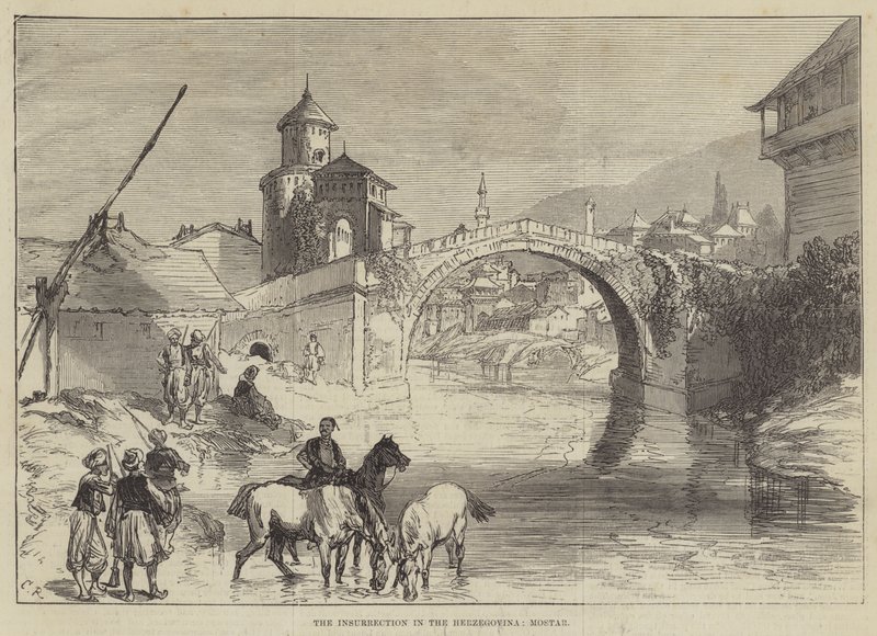 Kapina Hertsegovinassa, Mostar tekijältä Sir John Charles Robinson