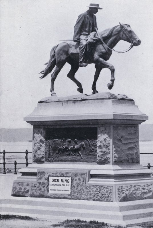 Dick King Memorial, Durban (m/w kuva) tekijältä South African Photographer